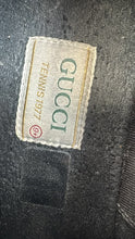 Load image into Gallery viewer, Gucci Pre-Owned Black Web Stripe Low-Top Sneakers - view 4