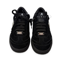 Load image into Gallery viewer, Philipp Plein Pre-Owned Black Hexagon Skull Sneakers - view 1
