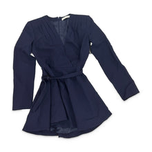 Load image into Gallery viewer, Alessandra Rich Pre-Owned Navy Belted Mini Dress - view 1