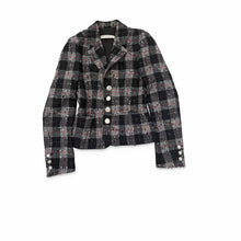 Load image into Gallery viewer, Alessandra Rich Pre-Owned Plaid Tweed Jacket & Skirt Set - view 1