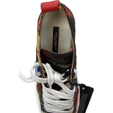 Load image into Gallery viewer, Dolce & Gabbana Pre-Owned Multicolor Printed Low-Top Sneakers - view 4