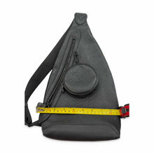 Load image into Gallery viewer, Louis Vuitton Pre-Owned Duo Slingbag Black Monogram Shadow - view 4