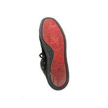 Load image into Gallery viewer, Christian Louboutin Pre-Owned Black Crystal-Embellished High-Top Sneakers - view 4