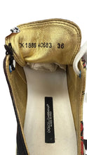 Load image into Gallery viewer, Dolce &amp; Gabbana Pre-Owned Multicolor Printed Low-Top Sneakers

