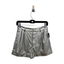 Load image into Gallery viewer, Alice + Olivia Pre-Owned Metallic Silver Tailored Shorts - view 1
