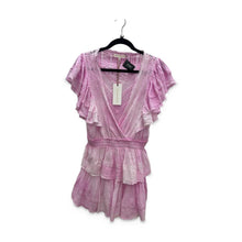 Load image into Gallery viewer, LoveShackFancy Pre-Owned Pink Ruffle Mini Dress - view 1

