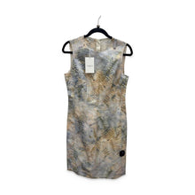 Load image into Gallery viewer, Lafayette 148 New York Pre-Owned Lafayette 148 Harpson Bluestone Multi Sheath Dress - view 1

