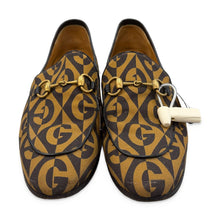 Load image into Gallery viewer, Gucci Pre-Owned GG Canvas Horsebit Loafers Men's US 7 - view 1
