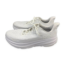 Load image into Gallery viewer, HOKA Pre-Owned Clifton 9 White/White Men's Running Shoes - view 2
