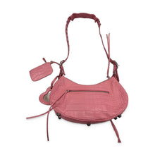 Load image into Gallery viewer, Balenciaga Pre-Owned Pink Leather Shoulder Bag, Heart Charm - view 2
