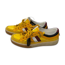 Load image into Gallery viewer, Gucci Pre-Owned Men's Yellow Low-Top Sneakers, Size 10 - view 2
