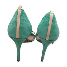Load image into Gallery viewer, SJP by Sarah Jessica Parker Pre-Owned Seafoam Scalloped Heels - view 4
