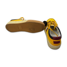Load image into Gallery viewer, Gucci Pre-Owned Men's Yellow Low-Top Sneakers, Size 10 - view 4
